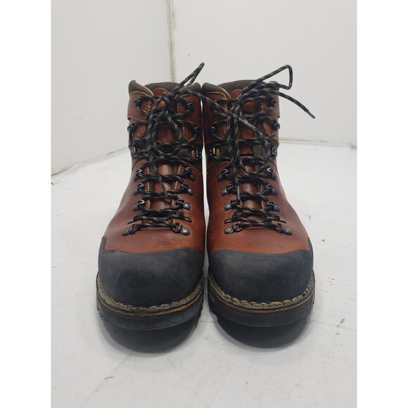 Zamberlan 1025 To fans GTX RR NW Vibram NorTrack Hydrobloc Waxed Brick Sz 13 - Picture 1 of 9